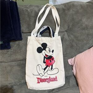 NWOT Disneyland Mickey Mouse Tote Bag